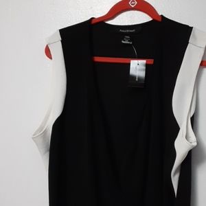 Black and white dress